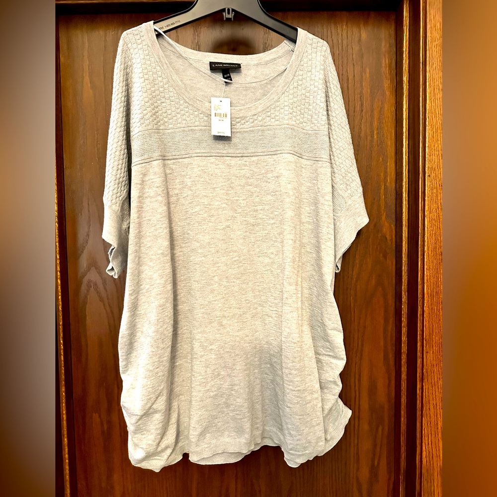 NWT grey Lane Bryant Sweater